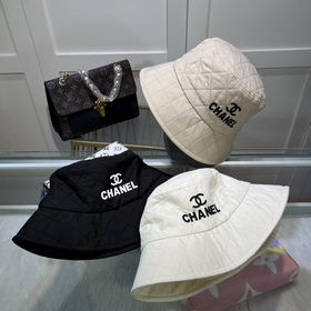 【CHANEL Шанель】 Новая модель шляпы-рыбачки с широкими полями в ст