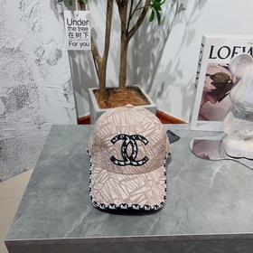 Chanel весна-лето, новая модель бейсболки Складчатая форма, милый