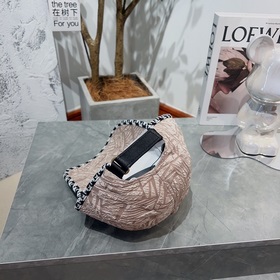 Chanel весна-лето, новая модель бейсболки Складчатая форма, милый