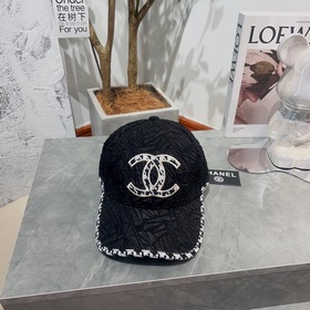 Chanel весна-лето, новая модель бейсболки Складчатая форма, милый