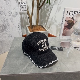 Chanel весна-лето, новая модель бейсболки Складчатая форма, милый