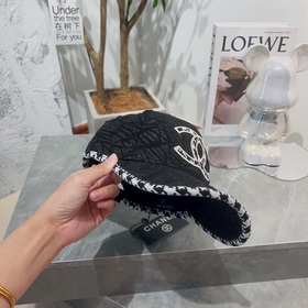 Chanel весна-лето, новая модель бейсболки Складчатая форма, милый