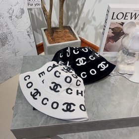 Chanel@23a Новая модель солнцезащитной шляпы-панамы для пляжа, че