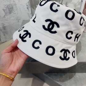 Chanel@23a Новая модель солнцезащитной шляпы-панамы для пляжа, че