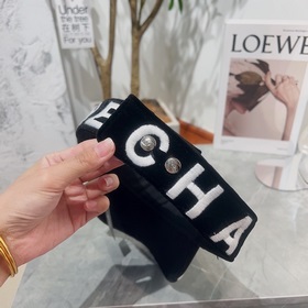 Chanel@23a Новая модель солнцезащитной шляпы-панамы для пляжа, че