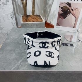 Chanel@23a Новая модель солнцезащитной шляпы-панамы для пляжа, че