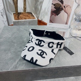 Chanel@23a Новая модель солнцезащитной шляпы-панамы для пляжа, че