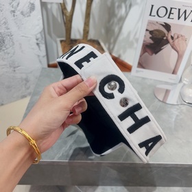Chanel@23a Новая модель солнцезащитной шляпы-панамы для пляжа, че