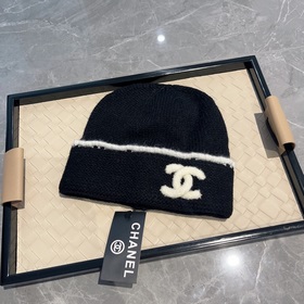 Chanel осенне-зимняя новая модель шерстяной шапки для мужчин и же