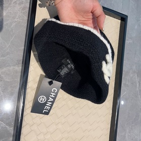 Chanel осенне-зимняя новая модель шерстяной шапки для мужчин и же