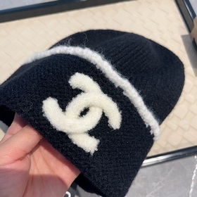 Chanel осенне-зимняя новая модель шерстяной шапки для мужчин и же