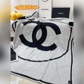 Плед Chanel [Два цвета в фирменном магазине] Незаменимый плед для
