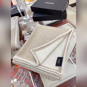 Плед Chanel [Два цвета в фирменном магазине] Незаменимый плед для
