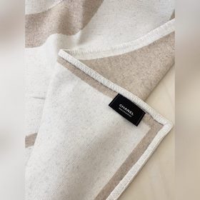 Плед Chanel [Два цвета в фирменном магазине] Незаменимый плед для