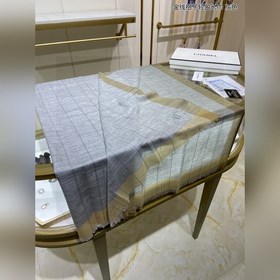 Непревзойденная красота. Легкий длинный шарф с золотой сеткой. Ид