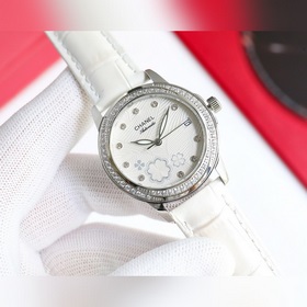 Новая модель Chanel Женские кварцевые часы Импортный кварцевый ме