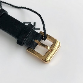 Женские кварцевые часы Chanel Black Gold Small Sugar Cube Размер 