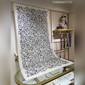 Новый аромат 【Длинный шарф с логотипом Chanel】 Длинный шарф из ка