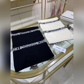 Новые модели от Chanel 【Шаль с двойной полоской C】 Шарф очень кра