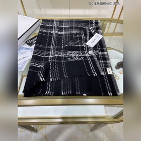 Двойной C 【Длинный шарф с двойным плетением C】 Небольшой аромат п
