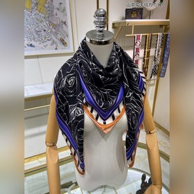 Новая модель от Xiao Xiang 【Кашемировый платок с чайным цветом 11