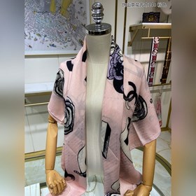Новая модель «Маленький аромат» 【Сquare scarf with camellia desig