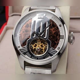 IWC Schaffhausen Large Pilots Watch Tourbillon. 46-миллиметровый 