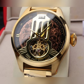 IWC Schaffhausen Large Pilots Watch Tourbillon. 46-миллиметровый 