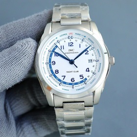 (Золотой и белый) Мужские часы с тремя стрелками [Новинка]： IWC, 