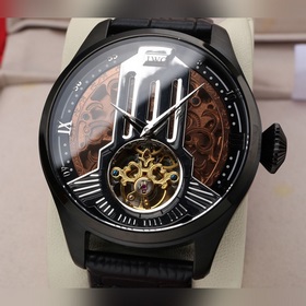 IWC Schaffhausen Large Pilots Watch Tourbillon. 46-миллиметровый 