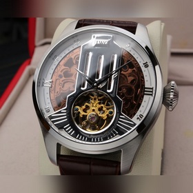 IWC Schaffhausen Large Pilots Watch Tourbillon. 46-миллиметровый 