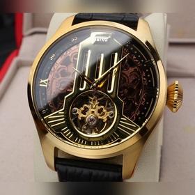 IWC Schaffhausen Large Pilots Watch Tourbillon. 46-миллиметровый 