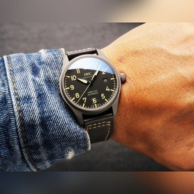 Серия IWC Spitfire, полностью автоматические механические часы из