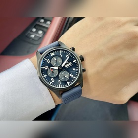 IWC Pilot Series, высококачественные мужские часы, многофункциона