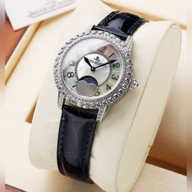 Женские часы Jaeger-LeCoultre Rendez-Vous из крокодиловой кожи с
