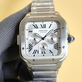 Бренд： Cartier Серия： Santos Тип механизма： автоматический механи