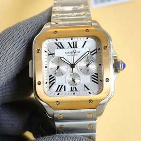 Бренд： Cartier Серия： Santos Тип механизма： автоматический механи