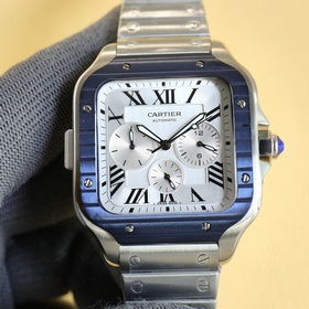 Бренд： Cartier Серия： Santos Тип механизма： автоматический механи