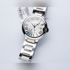 Cartier Ballon Bleu  Размер 42 мм  Мужские часы Оснащен оригин