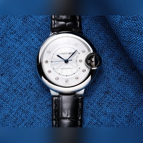 Высочайшее качество. Женские часы Cartier Ballon Bleu 3284253191x