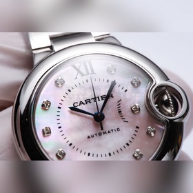 Высочайшее качество. Женские часы Cartier Ballon Bleu 3284253191x