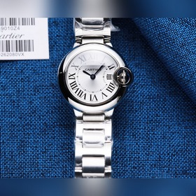 Высочайшее качество. Женские часы Cartier Ballon Bleu 262080VX300