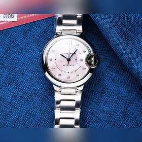 Высочайшее качество. Женские часы Cartier Ballon Bleu 3284253191x