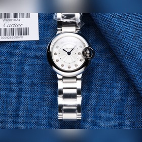 Высочайшее качество. Женские часы Cartier Ballon Bleu 262080VX300
