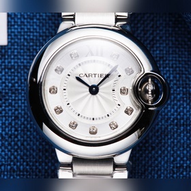 Высочайшее качество. Женские часы Cartier Ballon Bleu 262080VX300