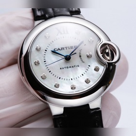 Высочайшее качество. Женские часы Cartier Ballon Bleu 3284253191x