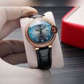 Серия Cartier Ballon Bleu, женские часы диаметром 36 мм (универса