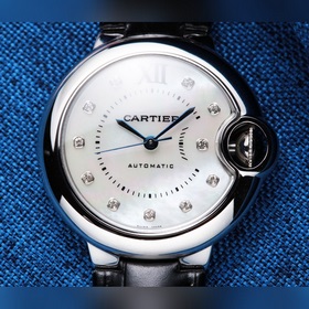 Высочайшее качество. Женские часы Cartier Ballon Bleu 3284253191x