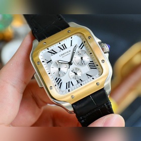 Бренд： Cartier Серия： Santos Тип механизма： автоматический механи