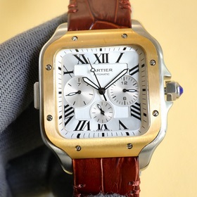 Бренд： Cartier Серия： Santos Тип механизма： автоматический механи